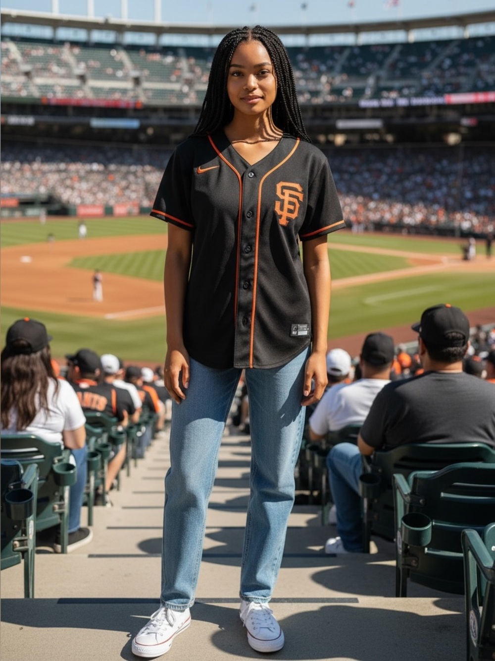 Nike MLB San Francisco Giants Buster Posey Alternate Replica Team Jersey NWT (O)